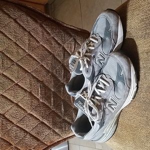 New Balance 993 Made In USA Multicolor Lace Up Sneakers Running Shoes